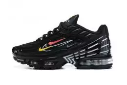 nike air max plus tn3 chaussures pour enfant noir jaune